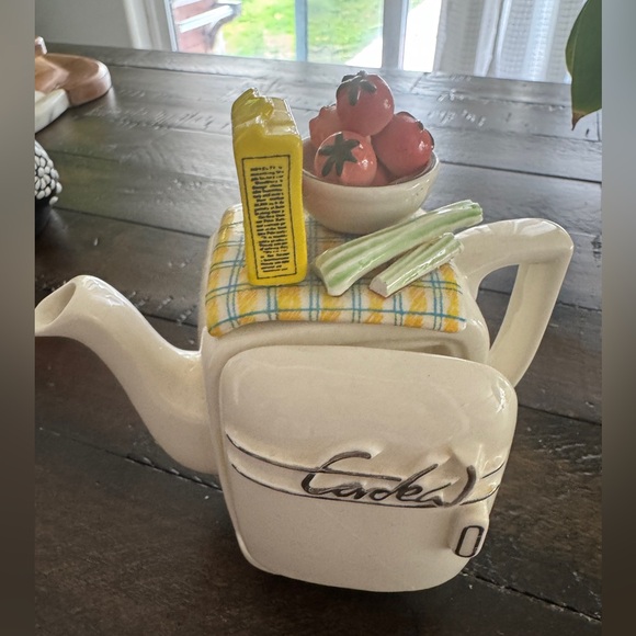 Paul Cardew Mini Refrigerator Teapot- collectible- made in England - Picture 8 of 8